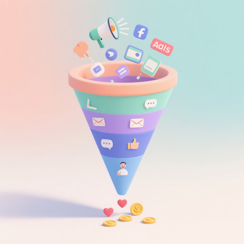 Sales Funnel Graphic