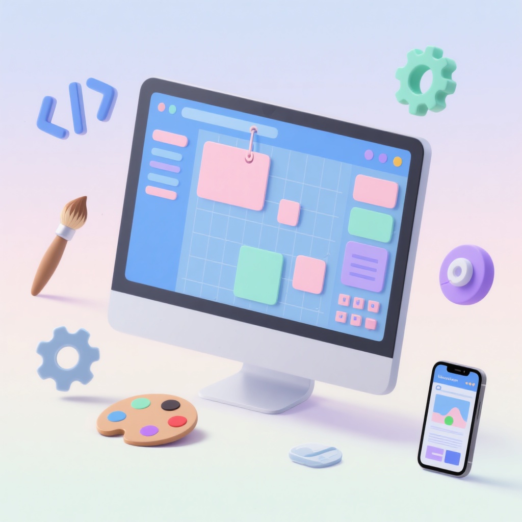 website builder graphic